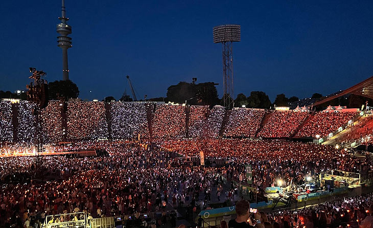 Taylor Swift im Olympiastadion (©Foto: privat)